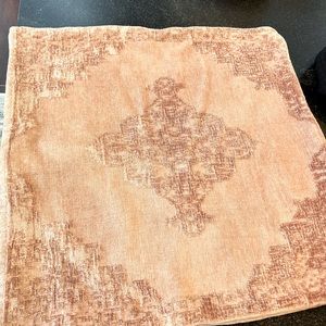 Set of two Pottery Barn pillow cover pink